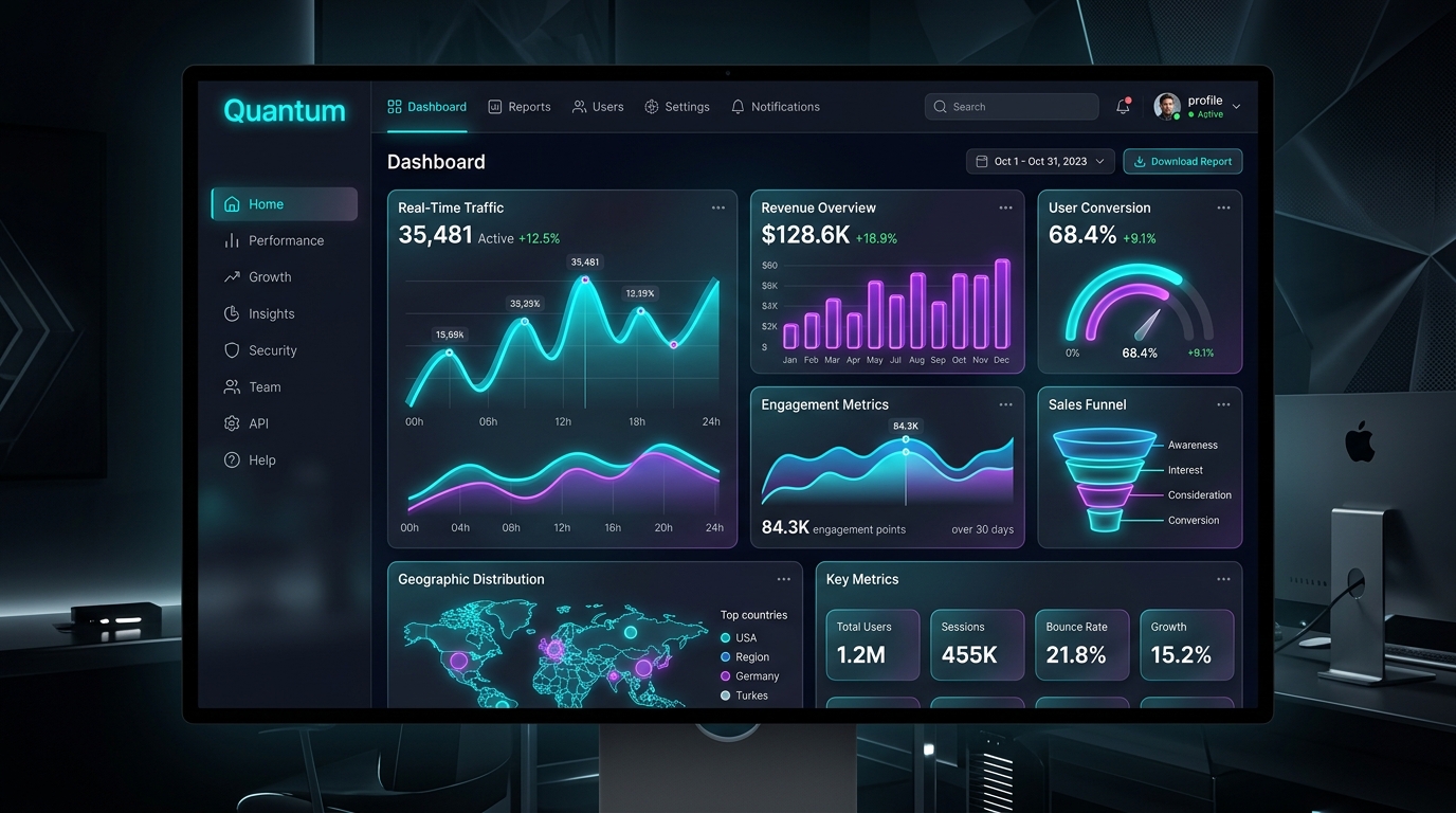 Quantum SaaS Analytics Platform
